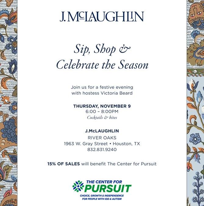 J.McLaughlin Sip, Shop & Celebrate the Season Event